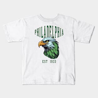 Philadelphia Eagles - Est 1933 Kids T-Shirt